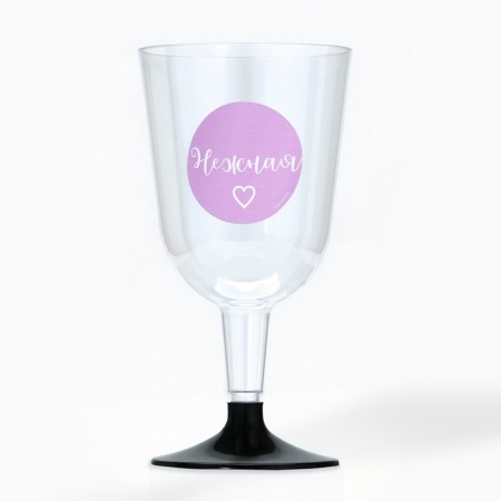 A set of plastic glasses for champagne compliments, 200 ml-1