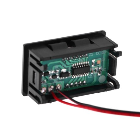 Torso voltmeter, DC 0-30 V, wire 20 cm-1