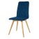 Dining stool Polini Home Rio SD, blue-natural color