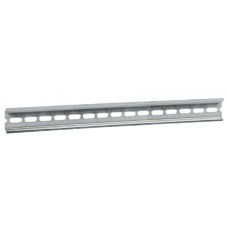 Din-rack galvanized, perforated 2000 mm
