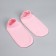 Moisturizing socks, with gel inserts, one size, pale pink color