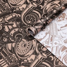 Package paper, glossy 