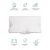 Anatomical pillow "Antioprip", size 37x65 cm, for perfect sleep on the stomach with memory effect