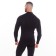 Male thermal underwear (Fufaika, Calsons) print wolf, black color, size 50