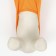 Animal T-shirt for animals, M (DS 30, OG 40, Osh 27 cm), Orange