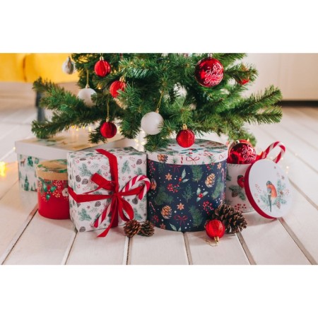 A set of gift boxes 5 in 1 "European", 13 x 14–19.5 x 22 cm, New Year-10