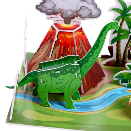 3D designer "World of dinosaurs", 25 details-5