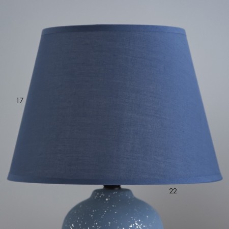 Board Lamp "Mirel" E14 40w Blue 22.5x22.5x34 cm Risalux-2