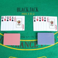 Карты игральные пластиковые "Texas Hold'em", 54 шт, 8.8 х 6.3 см, микс