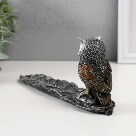 Souvenir Polystone with a stand under the incense "Filin on the Fel" 5x24x10 cm-4