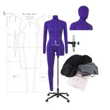 Pentornovsky Monica mannequin, Art, size 54, purple color, overlays, hands, leg and head
