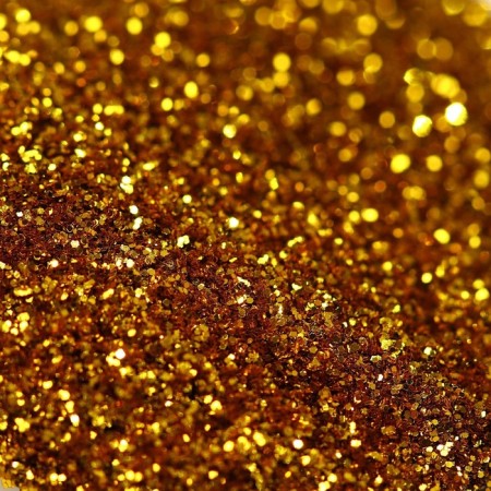 Golder food sparkles are gold for cupcakes, cakes and drinks, 5 g.-2