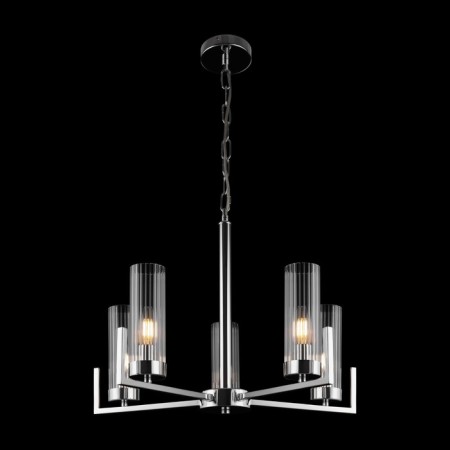 Suspended lamp Freya Fr5214PL-05CH ADELINE, 550x550x730 mm, E14, 5x60W, color chromium-10