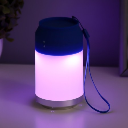 Night Fosi LED 5 modes from 3HAAA Batteries White-blue 6.5x6.5x11.5 cm-9