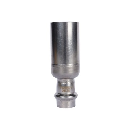 Transitioning rimmer RSS-0020-002815, VPR-NPR, D = 28 x 15 mm, press, stainless steel-1