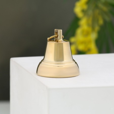 Valdai bell No. 4, polished, with an ear, d = 45 mm