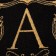 The towel Named Terry Ethel "Alexey" is black, 50x90cm, 100% cotton, 420g/m2