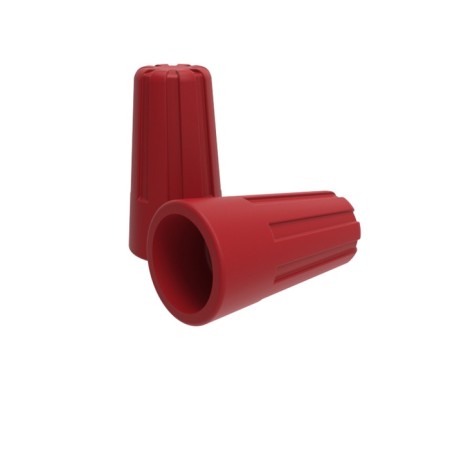Connecting insulating clamp SIZ-5, Ø 5.4 mm (4.0-13.0 mm²), red (10 pcs./Union) Rexant 10806