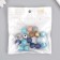 Beads for creativity tree "Dark Night" matte+metallic set 20 g d = 1.6 cm