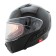 Snowmobile helmet Zox Condor, double glass, gloss, size s, black