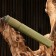Tactical knife "Alfa" 23cm, blade 110mm/3mm, with fiberglass and sling, green