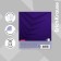 A notebook of 96 sheets in the Erichkrause Duotone Next cage, cover coated cardboard, output block, whiteness 100%, mix