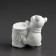 Figure for coloring "Pig with money" 7.5x4.5x8cm,