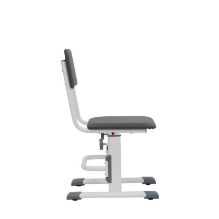 Stool for the student adjustable Polini Kids City / Polini Kids Smart S, white-gray color-2