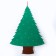 Set for creativity "Christmas tree with a golden star" Velcro decorations