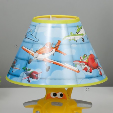 E14 15W desktop plane yellow 10x20x25 cm Risalux-3