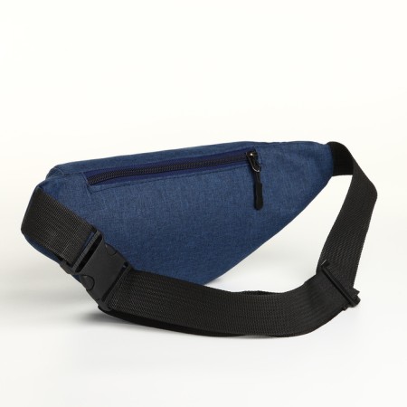 Waist bag, 33*9*14 cm, lightning department, 3 n/pocket, blue-3