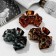 Hair crab "Leopard print" Bow, 8.5 cm, mix