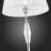 The floor lamp ST LUCE. SL1756.105.01. Bello. 1x40 watts, E14, 40x40x165 cm, chromium color