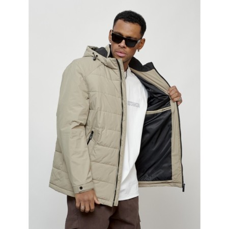 Male spring jacket, size 50, beige color-14