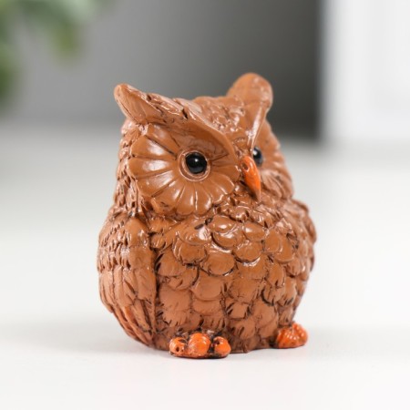 Souvenir Polystone "Brown owl" MIX 3x4x4.3 cm-2