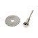 Circle of cutting for engravers and tundra drums, 32 mm + adapter 3.2 mm