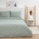 Lovelife Tufting 2SP Romb Lowel Lowel 175*215cm, 200*230cm, 50*70cm-2pcs, green color, 110 g/m2