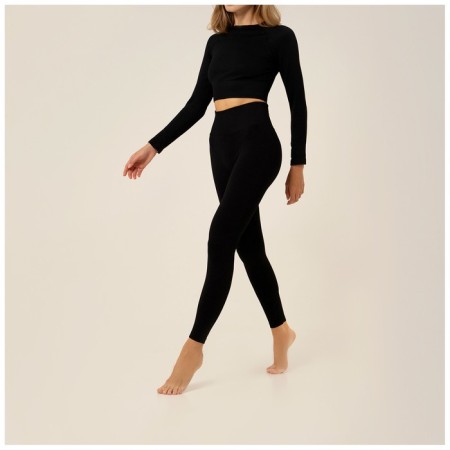 Sports legins Onlytop, p. L, black color