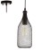 Lamp "bottle" 1x40W E27 black 12x12x120 cm.