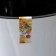 Kashpo for flowers with an insert "Arte", 5 l, white-black color