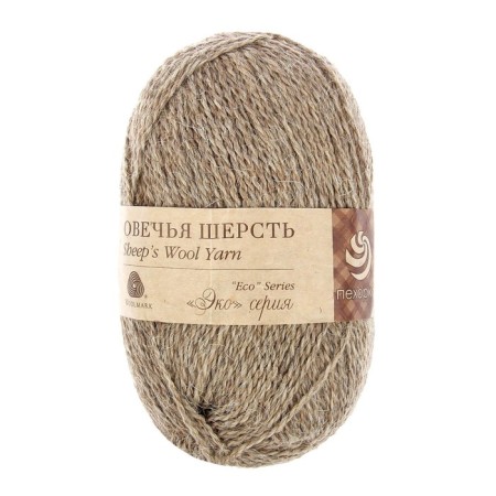 Yarn "sheep wool" 100% wool 200m/100g (371-senior)-3