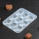 Form for jewelry "Ice Cream", silicone, 16 × 11 × 1 cm, 9 cells