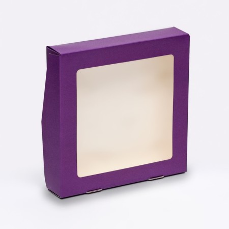 Removal container, lilac, 20 x 20 x 4 cm