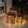 LED figure “Forest Gifts” 15, 20, 25 cm, textiles, metal, AAX2 batteries (not complete), glow warm white