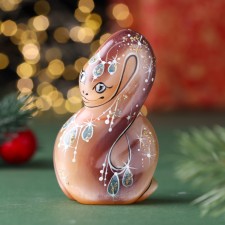 Новый год. Сувенир "Змея Ориала", селенит
