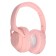 Headphones MZ300, wireless, full -size, microphone, BT 5.3, 400 mAh, pink