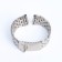 Watch strap, 24 mm, metal, L-18 cm, chrome