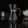 A glass of a glass with a measured scale "Tipika", 600 ml, with a wooden handle