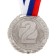 Prize medal 042 diam 4 cm. 2 place. Color ser. With a ribbon
