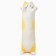 Soft toy-podushka "cat", 110 cm, yellow color